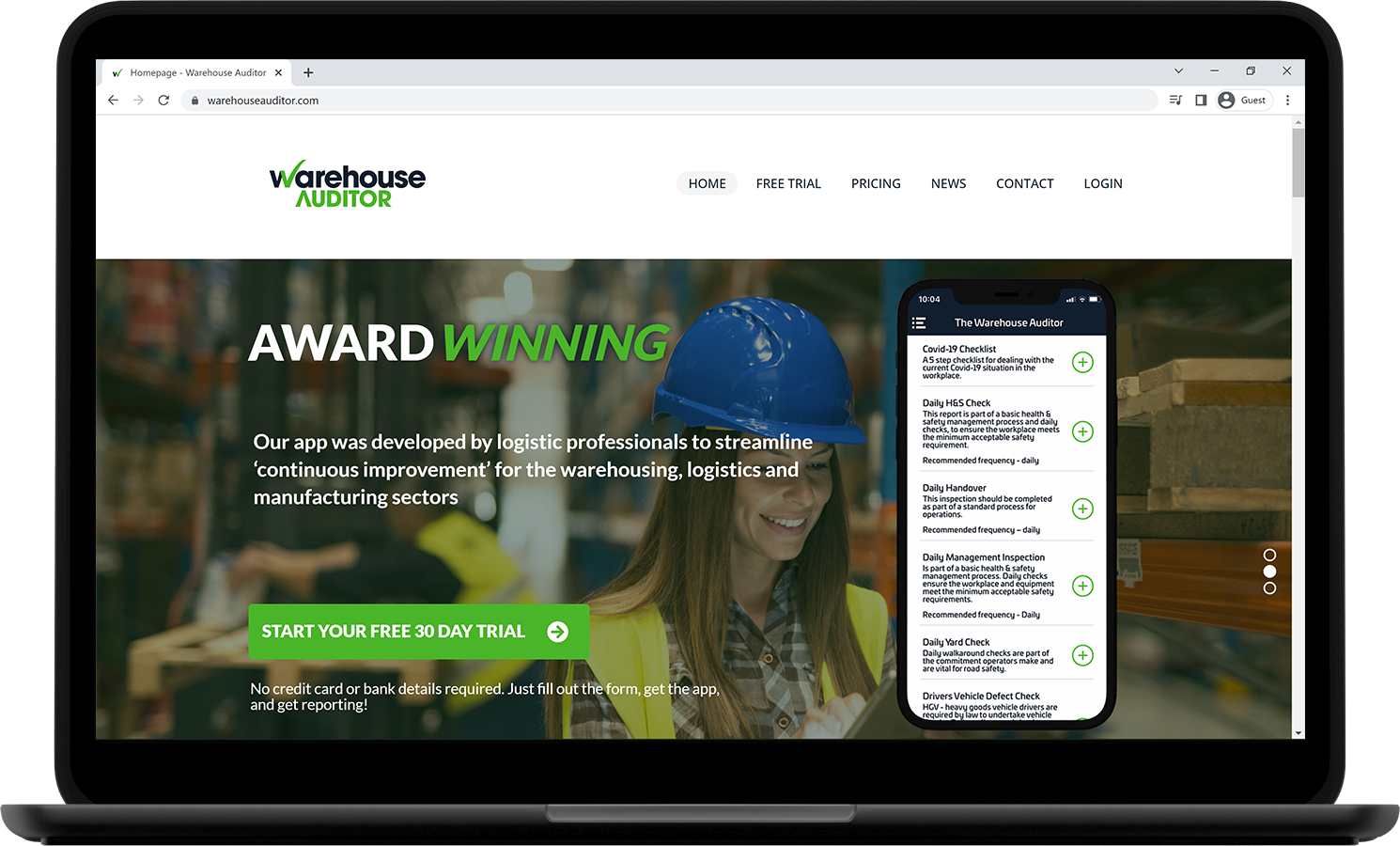 Client Portfolio Warehouse Auditor